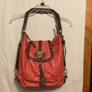 SHARIF leather Handbag / Backpack combo Sz L